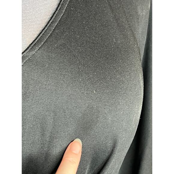 batwing Blouse black 1970s - Picture 2 of 8